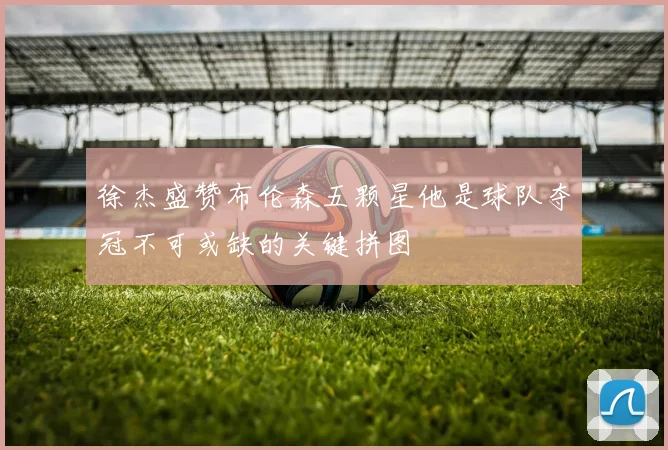 徐杰盛赞布伦森五颗星他是球队夺冠不可或缺的关键拼图